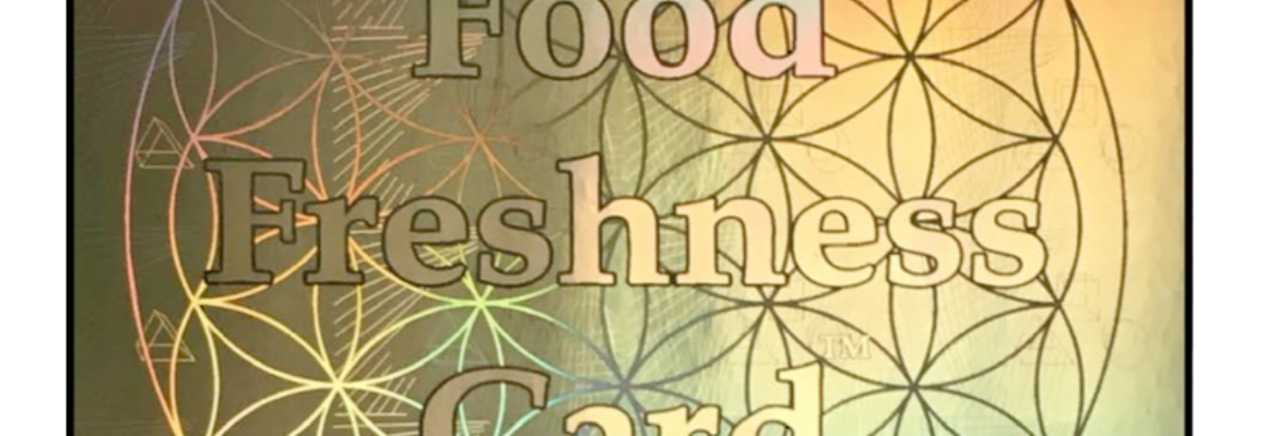 Nature’s Frequencies – Food Freshness Card